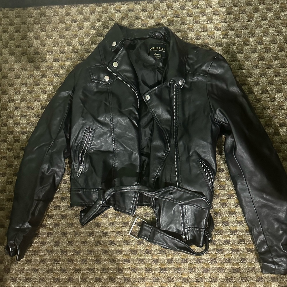 Leather jacket